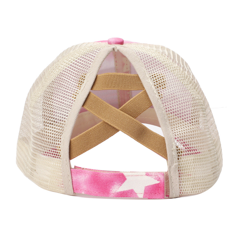 Wholesale Summer Visor American Flag Star Cross Baseball Cap